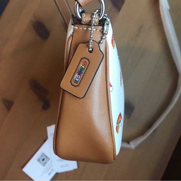 🌈 Coach Nolita 19 With Rainbow Print - Picture 8 of 12